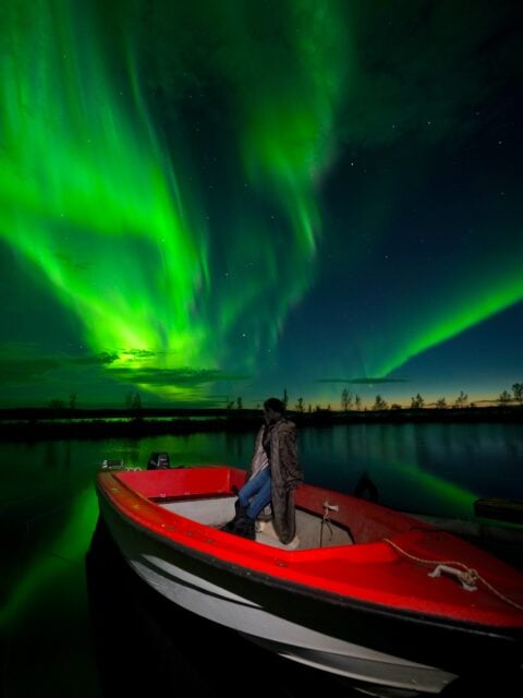 Still not over September 8th 💚

Autumn aurora nights really are something else. The colours in the sky, perfectly still water and the Northern Lights reflecting on the surface… couldn’t have asked for a better night.

Safe to say aurora season is well and truly back ✨
#lapland #northenlights #auroraborealis #rovaniemi #tour