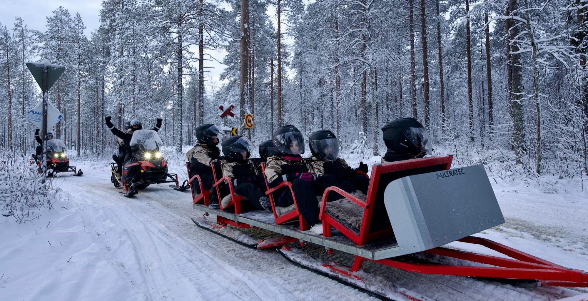 Lapland Royal Adventures offers variety of snowmobile and sleigh tours in Rovaniemi